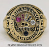 Incredible HUGE 1964 NY Yankees AL Championship Ring of Rookie Pitcher Pete Mikkelsen