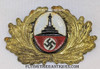 1930s Nazi Germany Veterans Organization Kyffhäuserbund Member Hat Badge