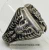 Great “Salty WWII US Merchant Marine V for Victory Sterling Ring