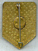 1950s French 4th Infantry Training Ctr Badge / CII 4 (Centre d'Instruction de l'Infanterie N 4)