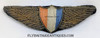 Extremely Rare 1920’s Pilot Wing & Hat Badge of the Aviation Division, New York City Police Department Reserves