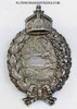 Gorgeous Iconic Early WWI Circa 1914 M1913 Prussian Pilot Badge by Juncker Type 1 in 800 Silver