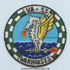 Circa 1975 USN Attack Squadron 55 VA-55 Large Jacket Patch Made in Okinawa