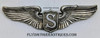 WWII USAAF Service Pilot Wing in Sterling Silver by Robbins