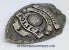 Great, Large & HEAVY Emeryville CA Detective Badge # 3 in Sterling by Ed Jones