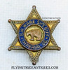Tiny 1930’s Imperial County California Lepel Pin of Sheriff Robert W. Ware
