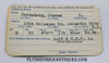 Unusual 1960’s - 1970’s Atlantic City New Jersey Civil Defense Police ID Card