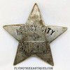 Wonderful 1900’s Agency City Iowa Marshal Badge # 27 originally worn by Marshal Rodabaugh from 1907 - 1936