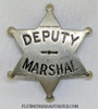 Great Old West 1880’s – 1890’s “Stock” Deputy Marshal 6-point Star Badge by Allen Stamp & Seal Kansas City
