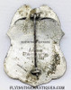 Extremely Rare circa 1927 – 1935 San Francisco ISSUE Deputy Sheriff Badge # 14 by Irvine & Jachens NOT a Juice Badge!