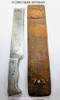Rare WWII Australian Made USAAF Survival Knife / Smatchet in Sheath