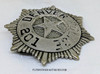 Wonderful 1900’s 5th Issue Denver Colorado 8-point Starburst Police Badge by Sachs - Lawlor