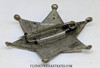 Great Old West circa 1900 – 1915 “Stock” Deputy Marshal 6-point Ball Tip Star Badge by Ed Jones