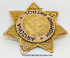 Extremely Rare circa 1933 Arizona Highway Patrol 2nd Issue Badge # 13 (of 14 Issued)