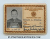 Extremely Rare 1930’s Hollister CA Traffic Police Grouping of Officer Bernard “Barney” Broaddus with his WWII ID & 4 Patches