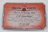 WWII 1944 Mira Loma Flight Academy Graduate Card, Merit Award & Moseley Presentation Wallet of F. E. Saumur