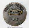 Extremely Rare Iconic Early WWII AVG Flying Tigers so-called Peacock Pin American Volunteer Group Member Badge # 152