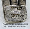 Early Work by Navajo Artist Raymond Betsoi, ca Early 1970’s, Tufa Cast & Carinated Bracelet with Peyote Birds