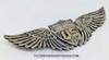 Gorgeous Iconic WWI USAS US Air Service Pilot / Military / Aviator / Junior Military Aviator Wing by Robbins in Sterling & 14K Gold