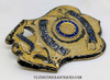 Beautiful Gold-Plated Silver 1930’s – 1940’s Guthrie OK Police Large Assistant Chief Badge