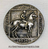 Beautiful 1924 Weimar Period 1st Royal Bavarian Heavy Cavalry Regt memorial Dedication Commemorative Badge.