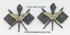 Rare Matched Set Early WWI US Army Aviation Section, Signal Corps M1917 Officer Collar Insignia