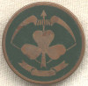 1960s-1970s French Boy/Girl Scouts Badge/Badge des Eclaireurs et Eclaireuses de France