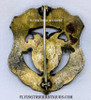 Extremely Rare 1900’s - 1910’s US Military Academy West Point Military Police Badge in Bronze