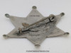 Wonderful circa 1900 Los Angeles County California 6 Point Round Tip Deputy Sheriff Badge by Chipron with “The Look”