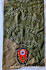 Fabulous World War II 1945 German Made 1st Allied Airborne, ETO, 279th Sterling Hospital Cammo Parachute Silk Souvenir Scarf