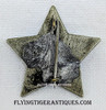 Wonderful circa 1870 Small, Lapel, or UNDER Lepel United States Detective Service 5-point Star Badge