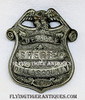 1890’s – 1900’s Dallas County Texas Deputy Sheriff Badge & Pocket Knife of Precinct 5 Justice Edgar Poe Anderson
