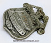 1890’s – 1900’s Dallas County Texas Deputy Sheriff Badge & Pocket Knife of Precinct 5 Justice Edgar Poe Anderson
