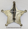 Beautiful Old West 1900’s “Stock” Deputy Sheriff Iconic 5 point Round Tip Star Badge by Denver maker Sachs – Lawlor