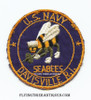 Great World War II US Navy Seabees Davisville R. I. Off-Duty Patch