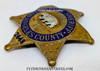 Wonderful Duty Worn 2004 Los Angeles County California Deputy Sheriff Badge # 2648 by Entenmann-Rovin 2 or 3 Bent Over Tips IYKYK