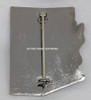 Nice circa 1990 Arizona Dept. of Corrections Officer State Shape Badge 3 8513 Unmarked but by Johnston