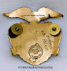 Rare circa 1970 Bisbee Arizona Police Hat Badge by Entenmann-Rovin Control # 13 on Back