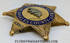 Beautiful 1980’s Current Issue Los Angeles County California Deputy Sheriff Badge # 6350 by Entenmann-Rovin with Light Duty Wear