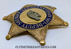 Beautiful 1980’s Current Issue Los Angeles County California Deputy Sheriff Badge # 6350 by Entenmann-Rovin with Light Duty Wear