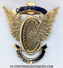 Beautiful 1995 CHP California Highway Patrol Hat Badge by SUN