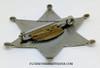wonderful circa 1900’s Creek County Oklahoma (Possibly TERRITORIAL!!) Deputy Sheriff 6-point Round Tip Star Badge. Great Look!