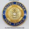 Minty in Box 2013 US Park Police Inauguration of President Obama Badge # 58 by Blackinton with lapel Badge & Challenge Coin