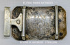 Wonderful 1957 California Highway Patrol Sterling Silver Presentation Belt Buckle by Irvine & Jachens