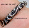 Awesome 1994 Chrome Hearts DEEP Scrollwork Ring Size 7.75