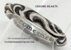 Awesome 1994 Chrome Hearts DEEP Scrollwork Ring Size 7.75