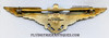 Extremely Rarer WWI USN Pilot Wing Marked to the Honolulu Hawaii Jewelry Firm WALL & DOUGHERTY