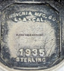 Wonderful 1930’s Civilian Conservation Corps CCC California Camp 871 Hillsboro Texas Sterling Member Ring Size 10