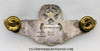 Beautiful, Large, Vietnam War era Early 1970’s USAF Command Pilot Wing in Sterling Silver by STA-BRITE