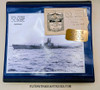 Wonderful & Historic Early WWII May 1942 USS SUNFISH SS-281 Submarine Christening/Launching Cage in Original Presentation Case with Historical Documentation